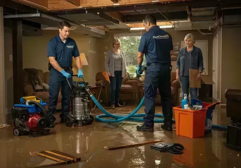 Basement Water Extraction and Removal Techniques process in Century, FL